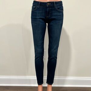 DL1961 Margaux Instasculpt Ankle Skinny Dark Wash Jeans Winter Women's Size 26